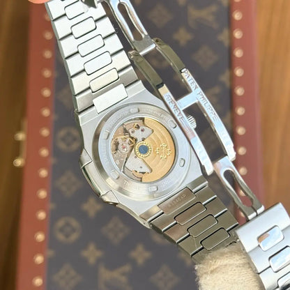 Mecanismo auténtico Nautilus Steel Kronos Relojes cierre