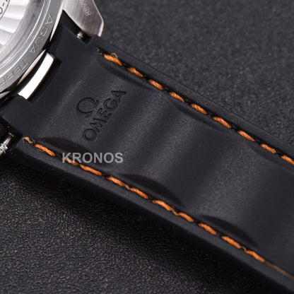 Aqua Terra 150m Seamaster 41mm White Dial Orange Hands Black - Authentic Movement