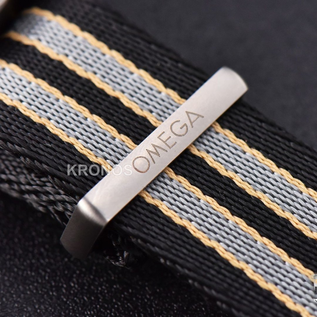 Seamaster 300 “no Time To Die” Limited Edition 42mm Nato Strap( Metal )- Authentic Movement