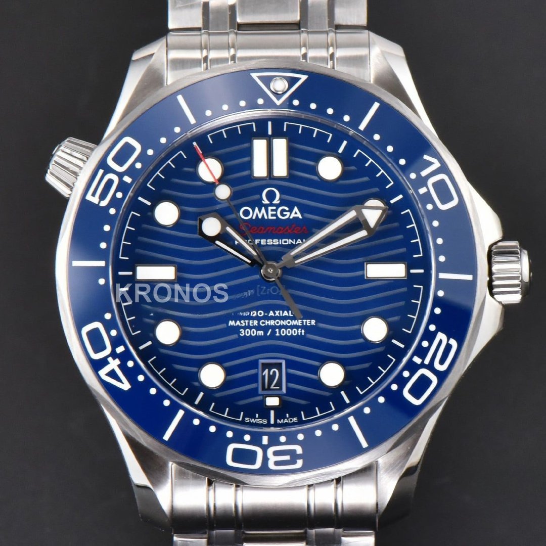Seamaster Diver 300m 42mm Blue Ceramic Blue Dial - Authentic Movement