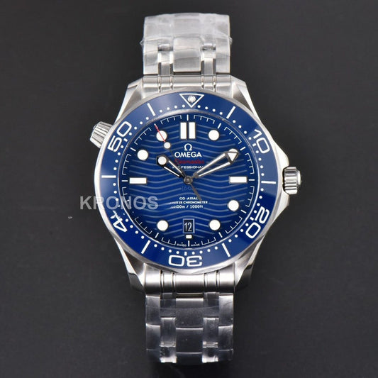 Seamaster Diver 300m 42mm Blue Ceramic Blue Dial - Authentic Movement
