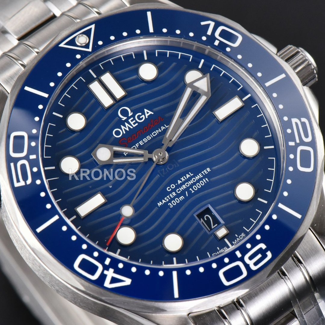 Seamaster Diver 300m 42mm Blue Ceramic Blue Dial - Authentic Movement
