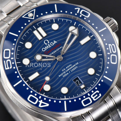 Seamaster Diver 300m 42mm Blue Ceramic Blue Dial - Authentic Movement