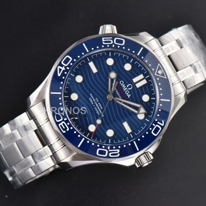 Seamaster Diver 300m 42mm Blue Ceramic Blue Dial - Authentic Movement