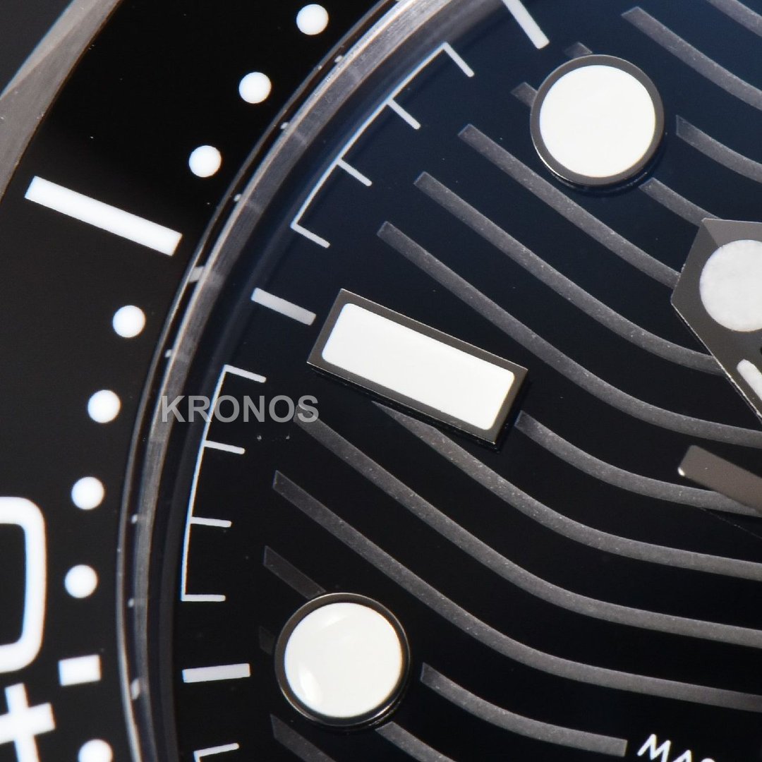 Seamaster Diver 300m 42mm Black Ceramic Black Dial - Authentic Movement