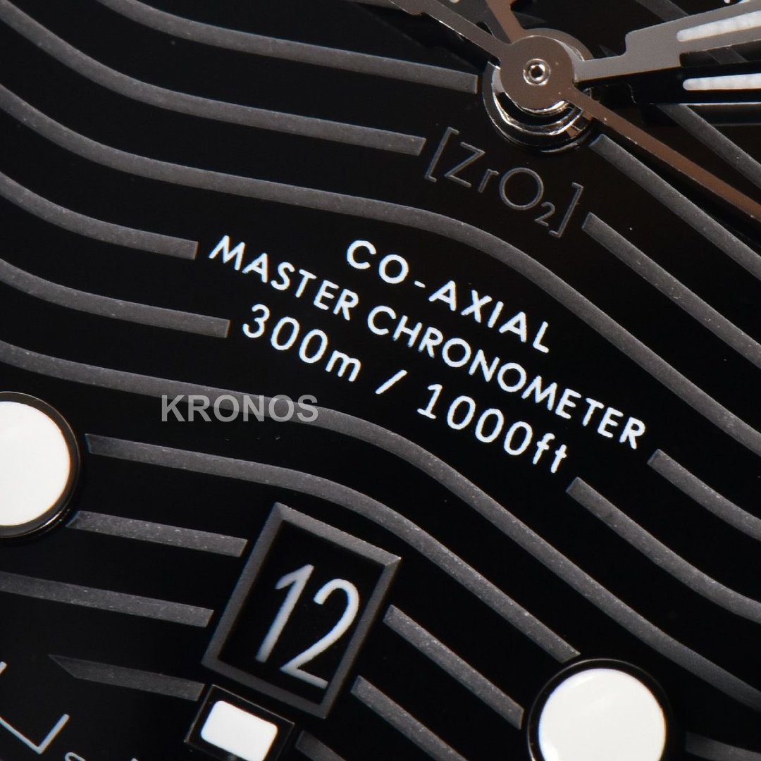 Seamaster Diver 300m 42mm Black Ceramic Black Dial - Authentic Movement