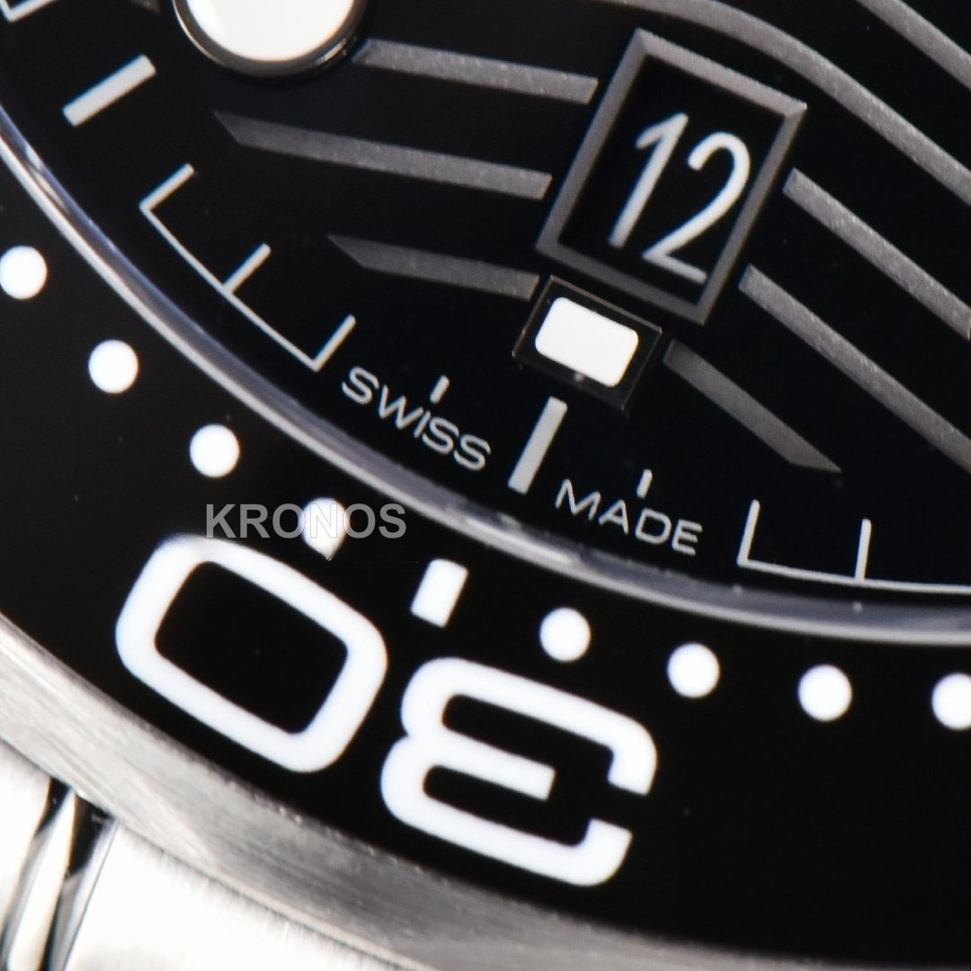Seamaster Diver 300m 42mm Black Ceramic Black Dial - Authentic Movement