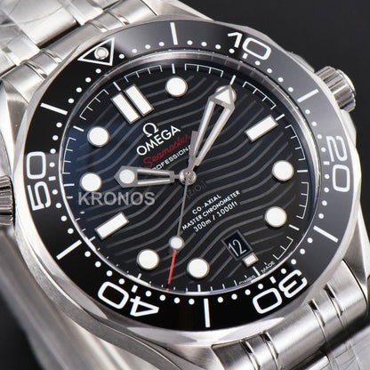 Seamaster Diver 300m 42mm Black Ceramic Black Dial - Authentic Movement