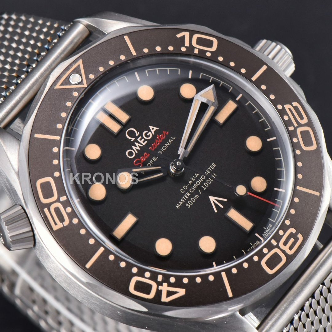 Seamaster 300 “no Time To Die” 42mm Dandong Clone Movement - Authentic Movement