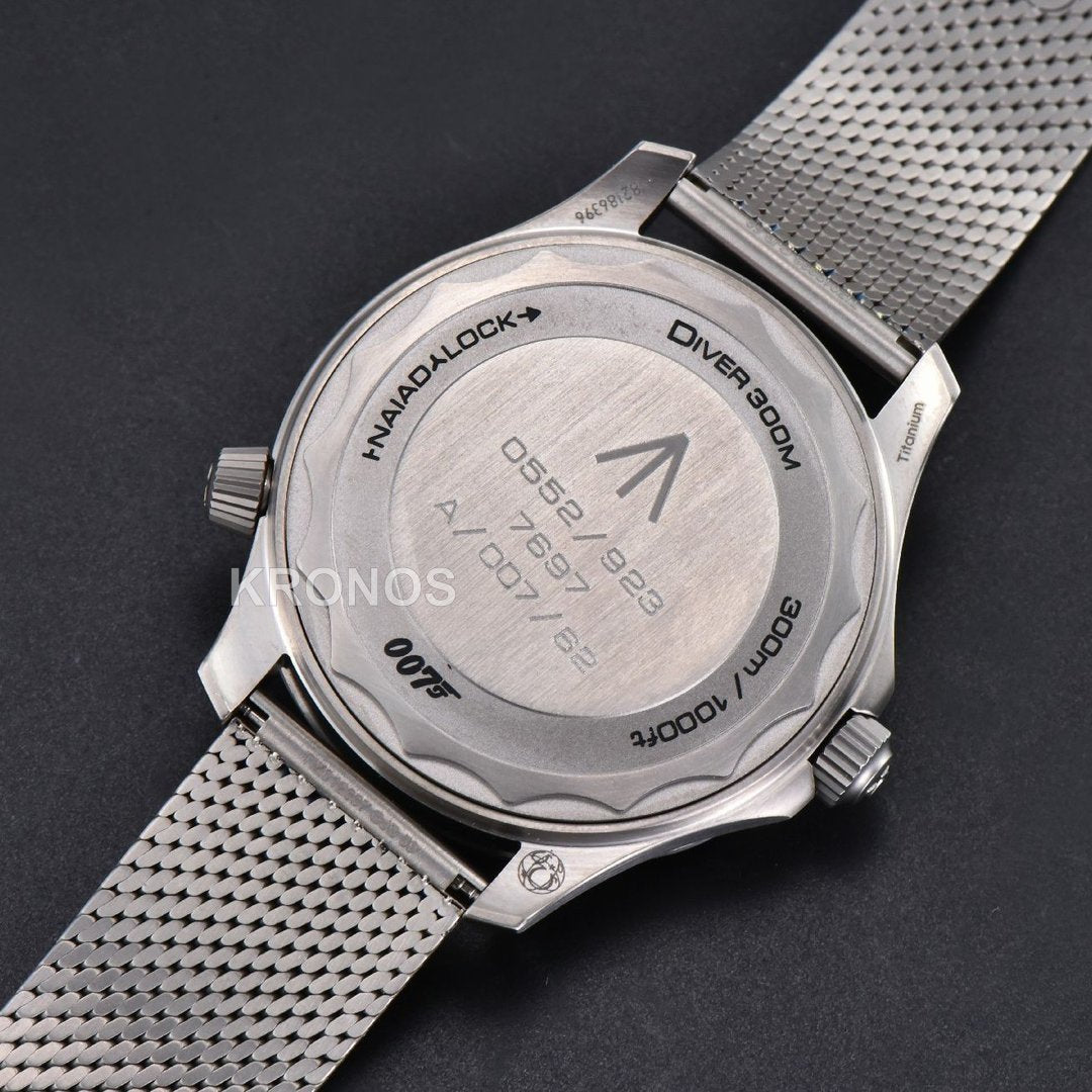Seamaster 300 “no Time To Die” 42mm Dandong Clone Movement - Authentic Movement