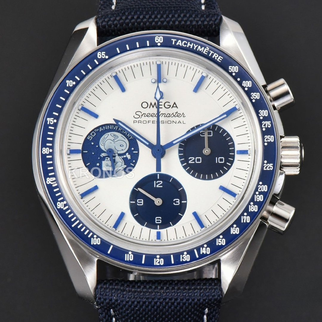 Speedmaster Professional ‘snoopy’ 50th Anniversary 42mm Osf - Authentic Movement