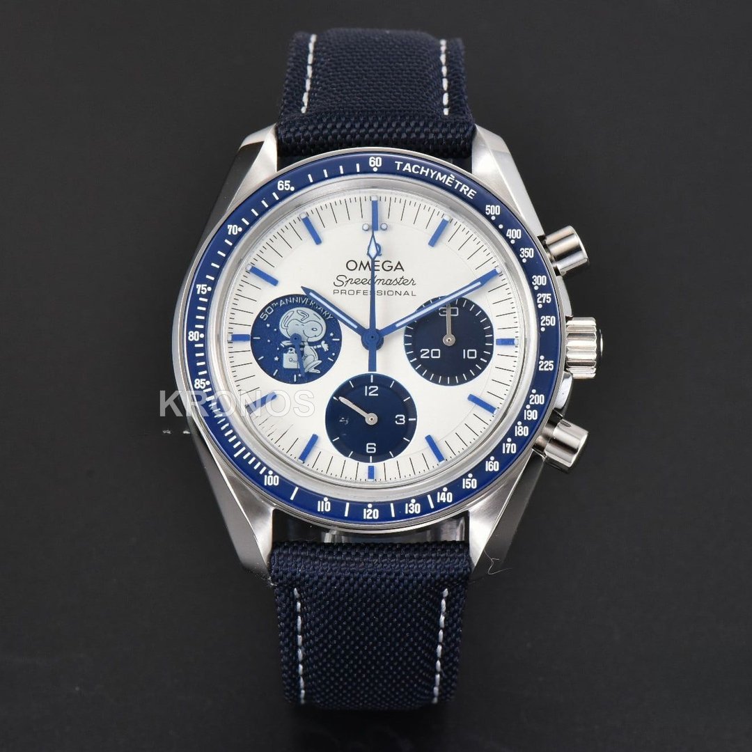 Speedmaster Professional ‘snoopy’ 50th Anniversary 42mm Osf - Authentic Movement