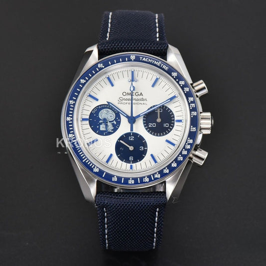 Speedmaster Professional ‘snoopy’ 50th Anniversary 42mm Osf - Authentic Movement
