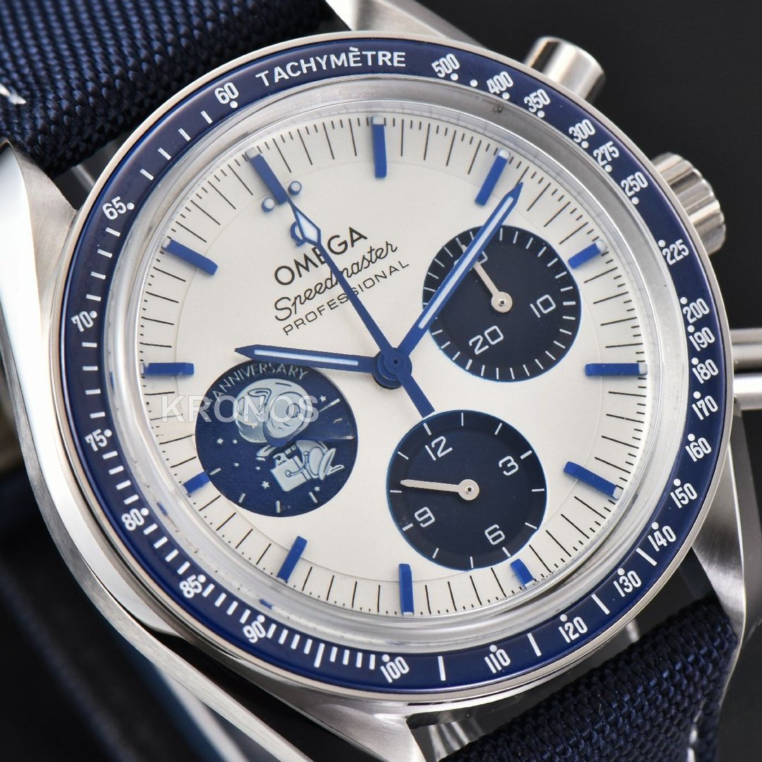 Speedmaster Professional ‘snoopy’ 50th Anniversary 42mm Osf - Authentic Movement