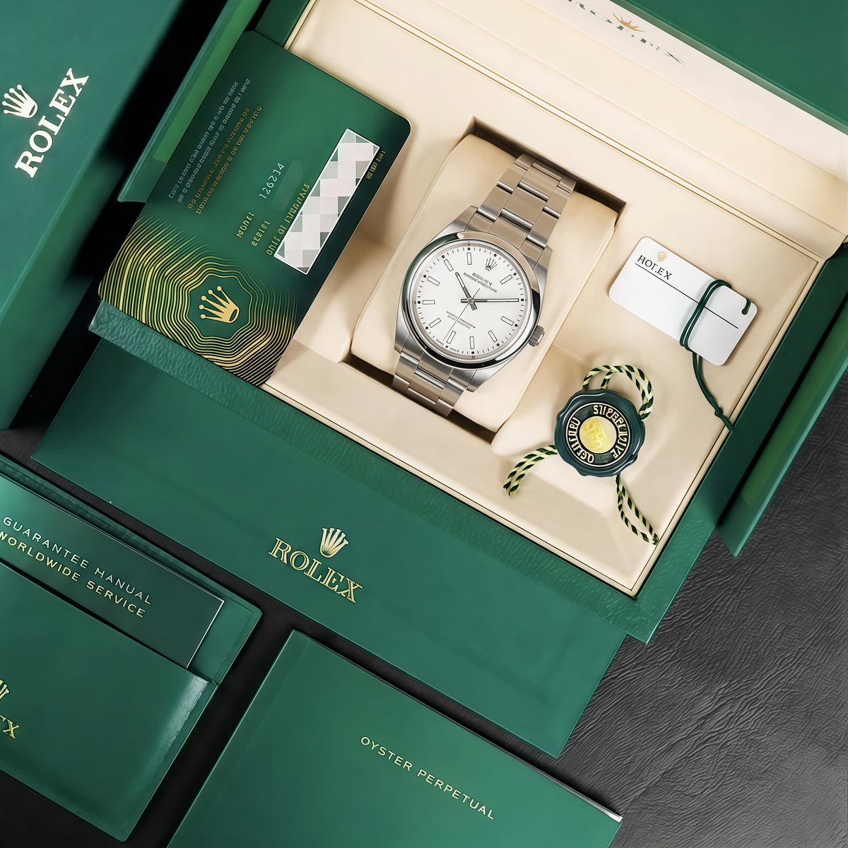 Oyster Perpetual Oystersteel - White Dial Oyster