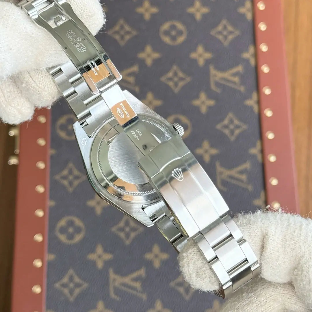 Maquinaria auténtica Oyster Perpetual Black - Kronos Relojes