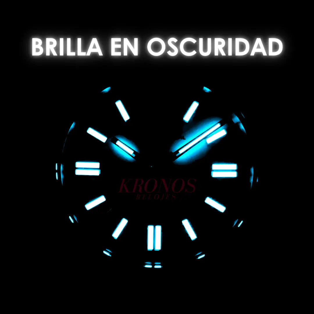 Oyster Perpetual Black Dial con cristal zafiro - Kronos