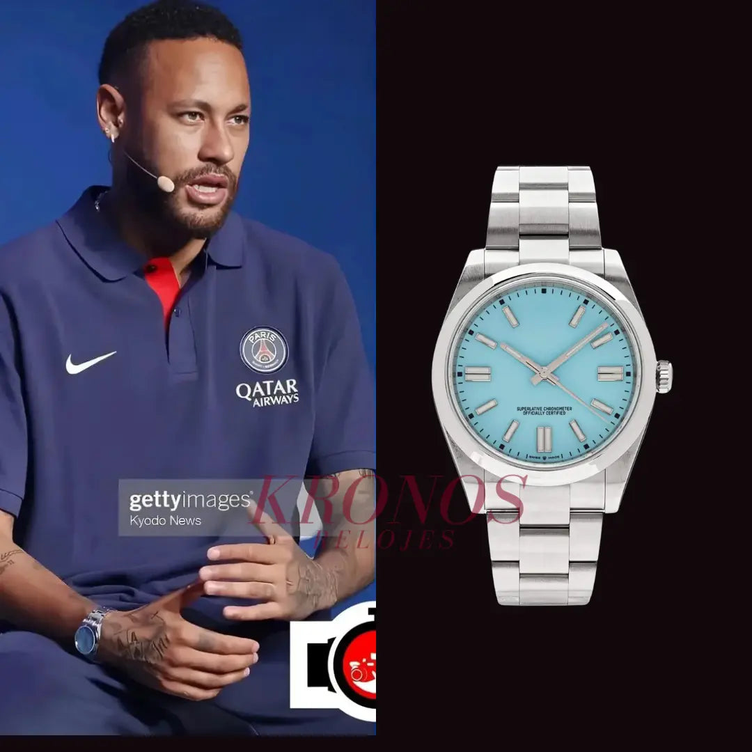 Reloj Oyster Perpetual Tiffany inspirado diseño clásico - Kronos Relojes