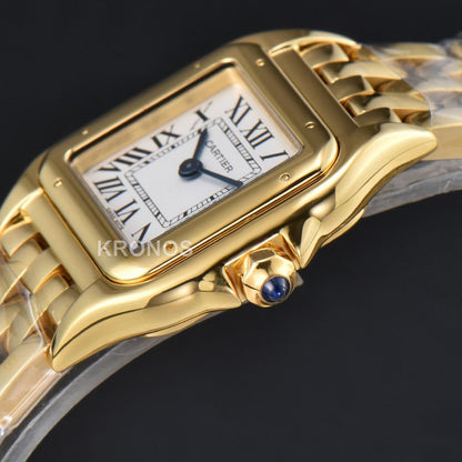 Panthère 22mm White Dial - Authentic Movement