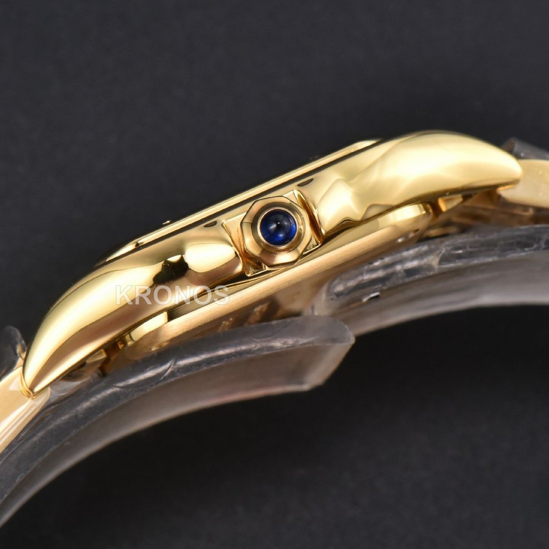 Panthère 22mm White Dial - Authentic Movement