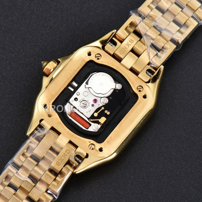 Panthère 22mm White Dial - Authentic Movement