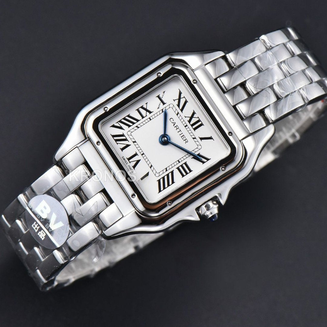 Panthère Secrete Ladies 27mm White Dial - Authentic Movement