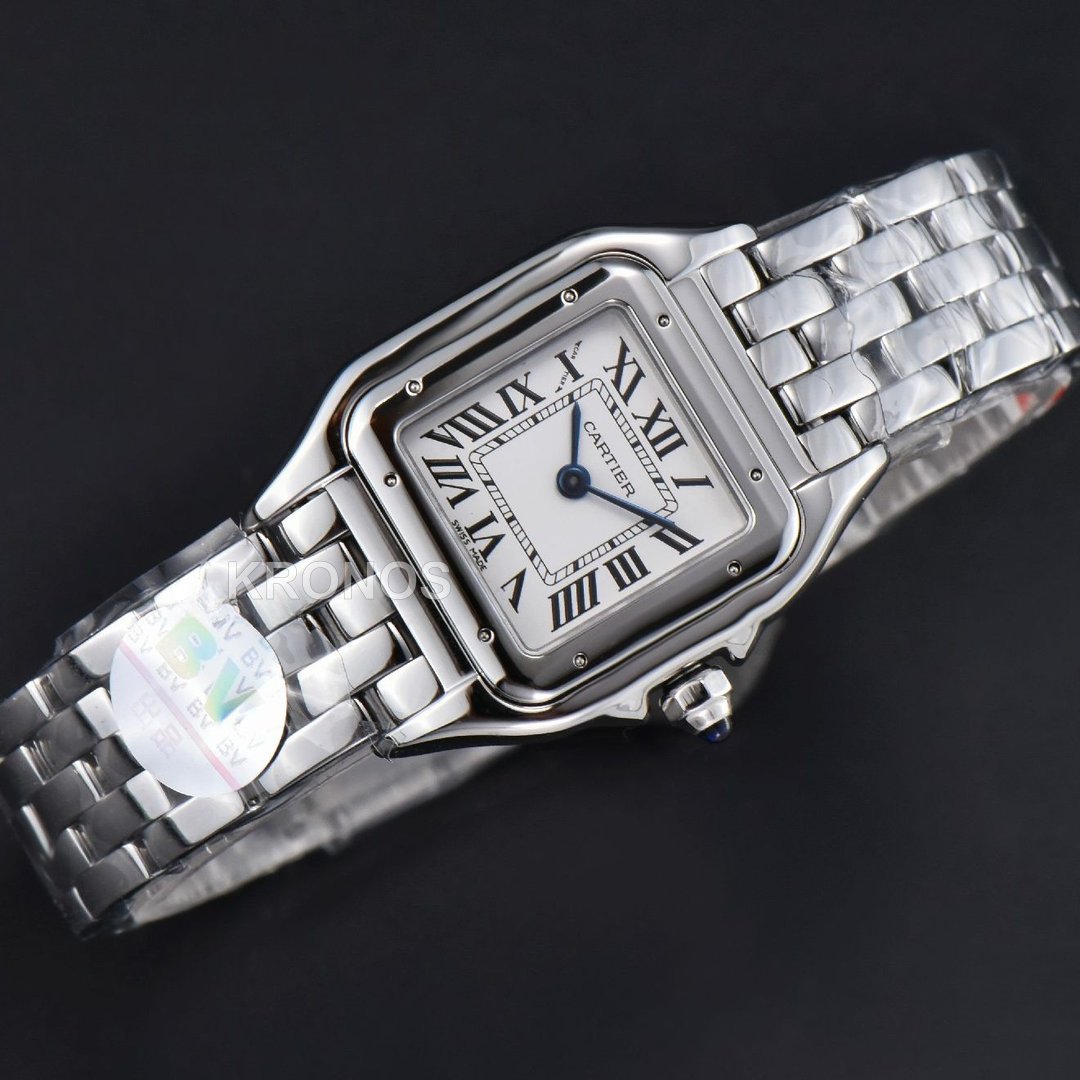 Panthère Secrete Ladies 22mm White Dial - Authentic Movement