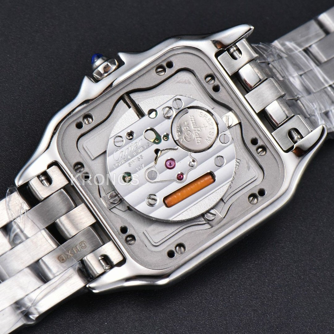 Panthère Secrete Ladies 27mm White Dial On Ronda Quartz - Authentic Movement