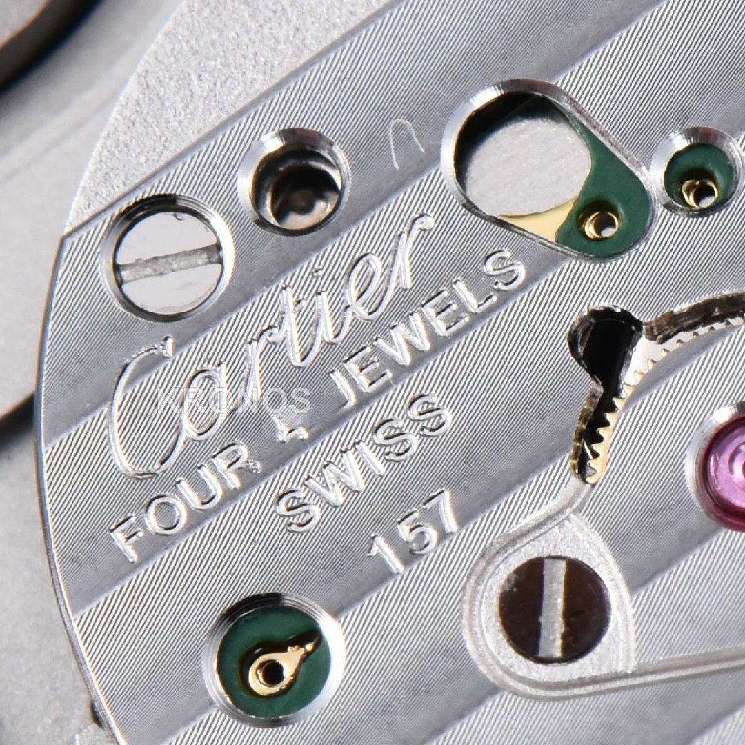 Panthère Secrete Ladies 27mm White Dial On Ronda Quartz - Authentic Movement