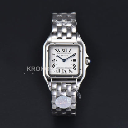 Panthère Secrete Ladies 27mm White Dial On Ronda Quartz - Authentic Movement