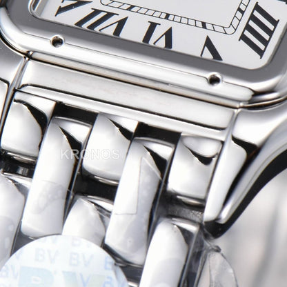 Panthère Secrete Ladies 27mm White Dial On Ronda Quartz - Authentic Movement