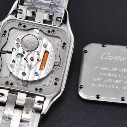 Panthère Secrete Ladies 27mm White Dial On Ronda Quartz - Authentic Movement
