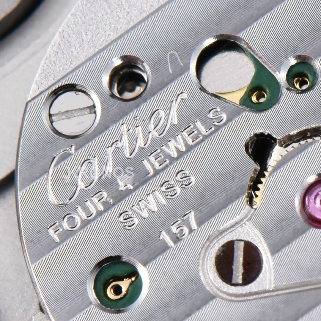Panthère Secrete Ladies 27mm White Dial On Ronda Quartz - Authentic Movement