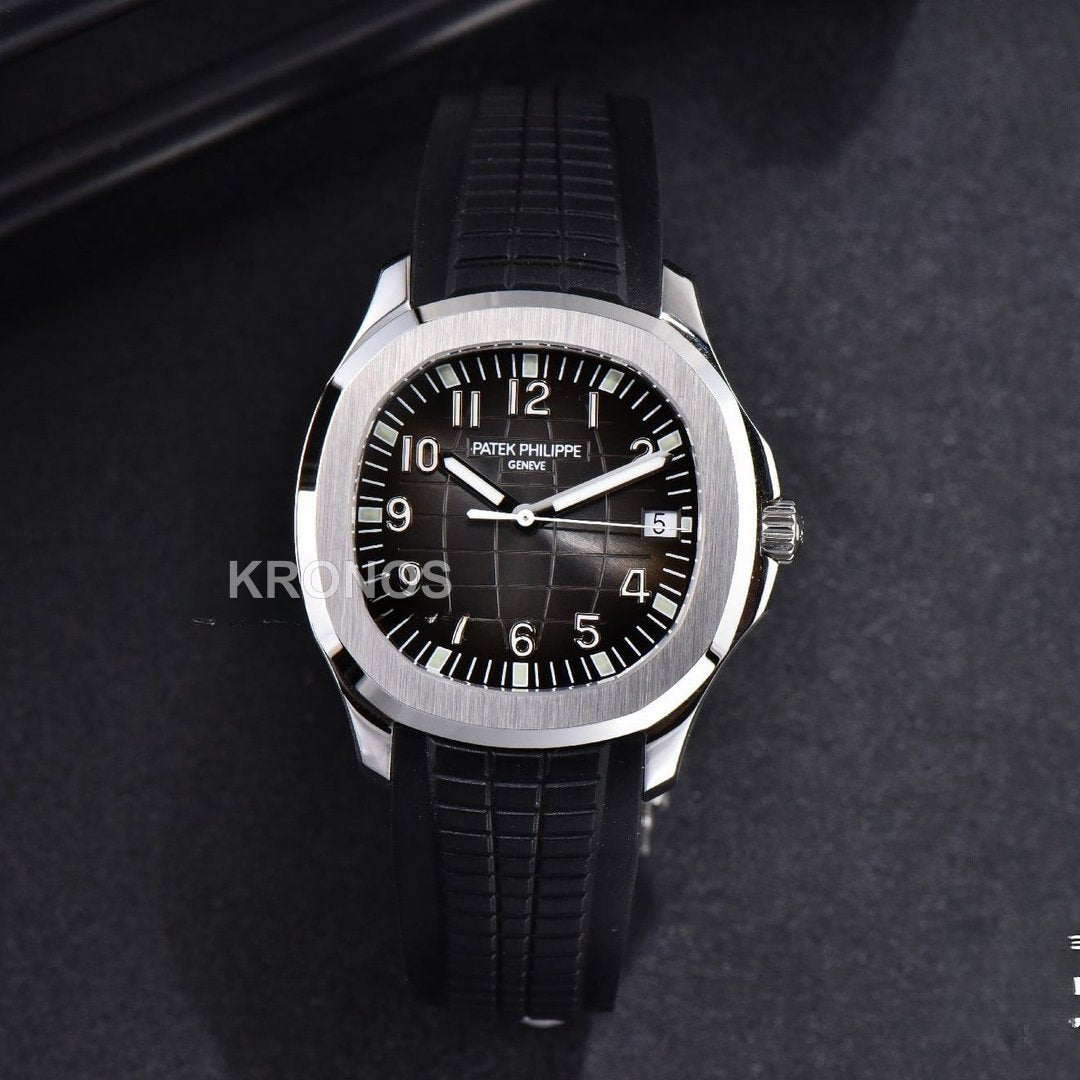 Aquanaut 5167 40mm Black Dial Black - Authentic Movement