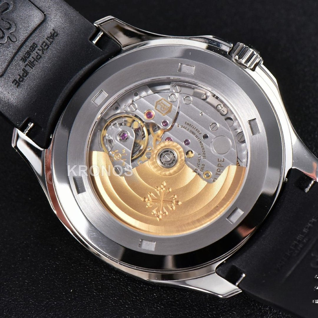 Aquanaut 5167 40mm Black Dial Black - Authentic Movement