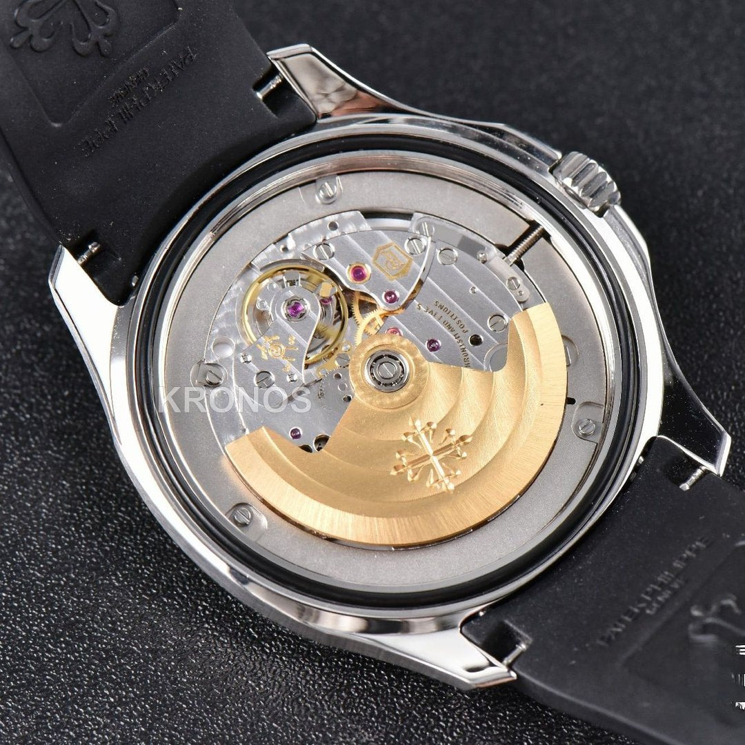 Aquanaut 5167 40mm Black Dial Black - Authentic Movement