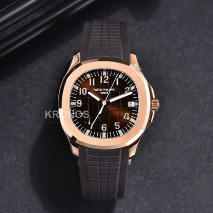 Aquanaut 40mm Brown Dial Brown - Authentic Movement