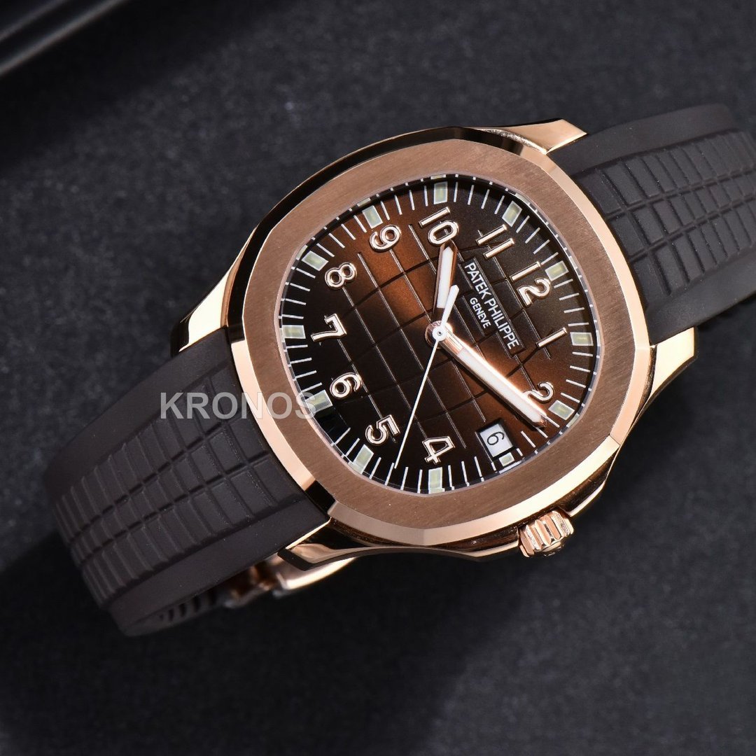 Aquanaut 40mm Brown Dial Brown - Authentic Movement