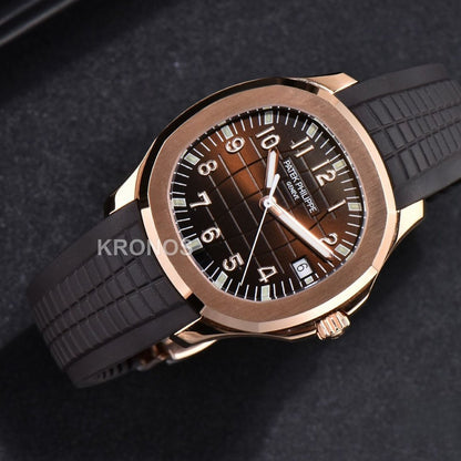 Aquanaut 40mm Brown Dial Brown - Authentic Movement