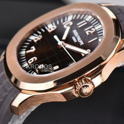 Aquanaut 40mm Brown Dial Brown - Authentic Movement
