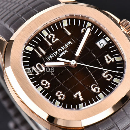 Aquanaut 40mm Brown Dial Brown - Authentic Movement