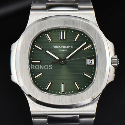 Nautilus 5711 40mm Green Dial A324sc - Authentic Movement
