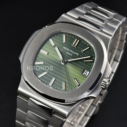 Nautilus 5711 40mm Green Dial A324sc - Authentic Movement