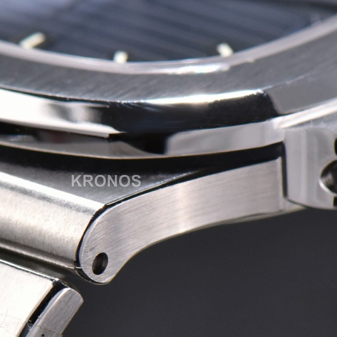 Nautilus 40mm Blue Textured Dial  - Authentic Movement