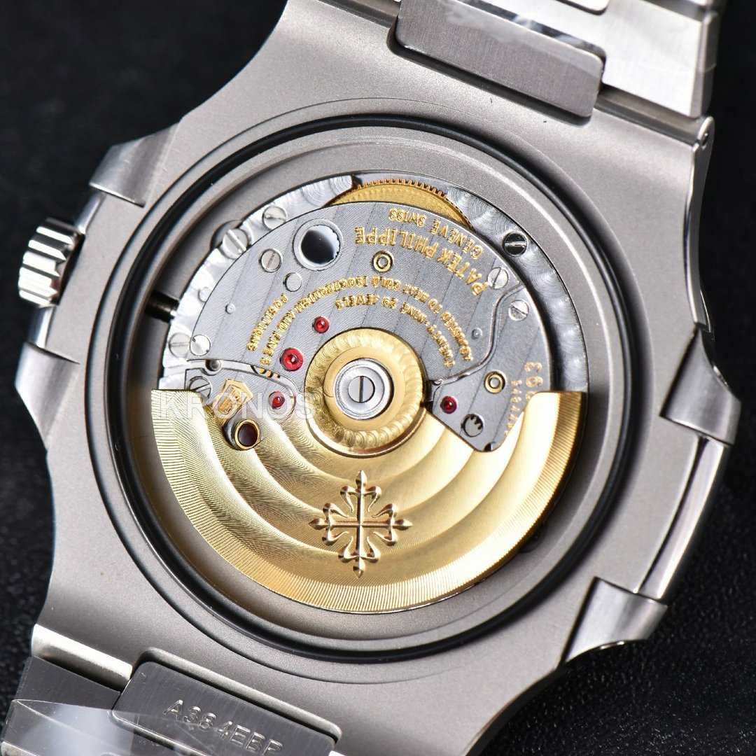 Nautilus 40mm Blue Textured Dial  - Authentic Movement