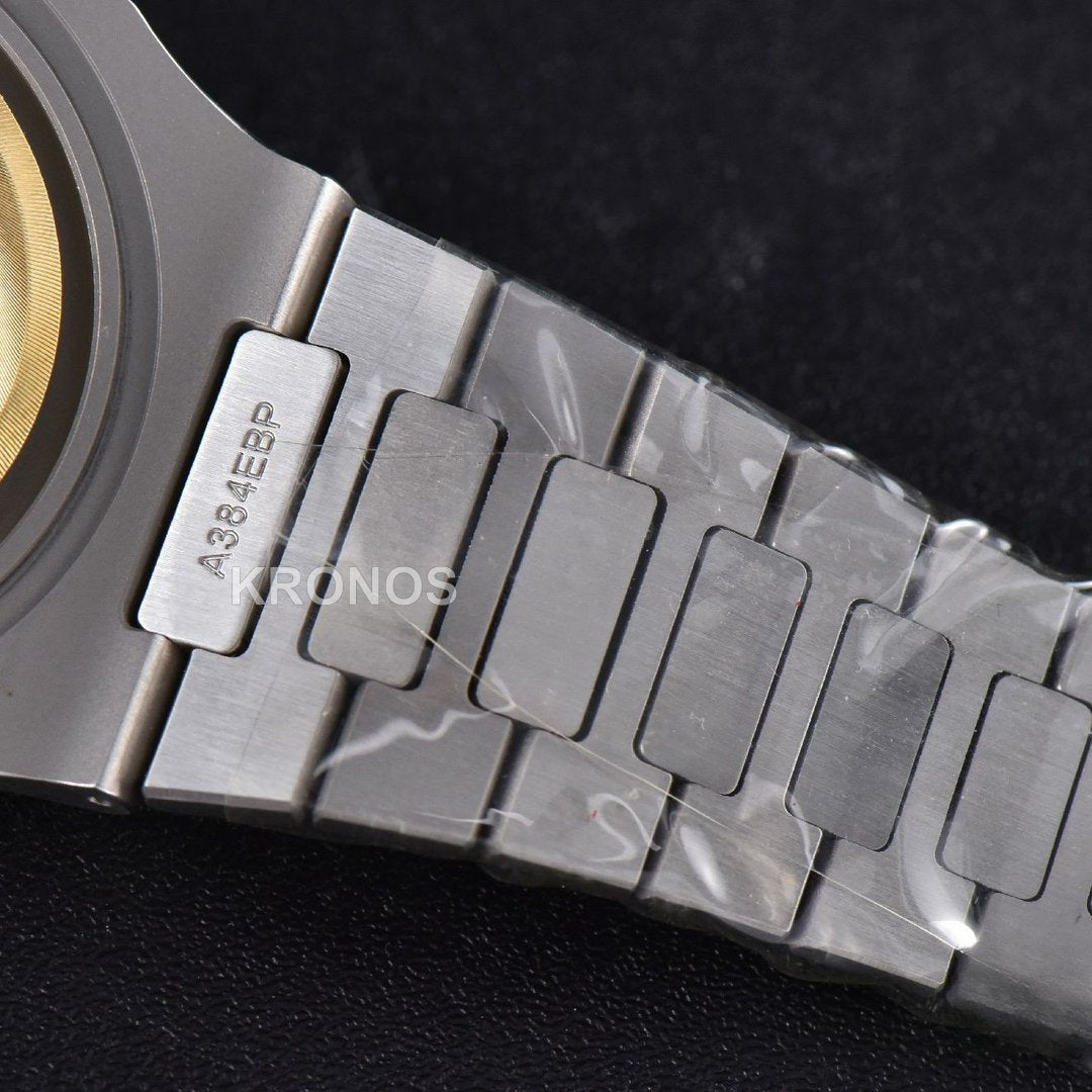 Nautilus 40mm Blue Textured Dial  - Authentic Movement