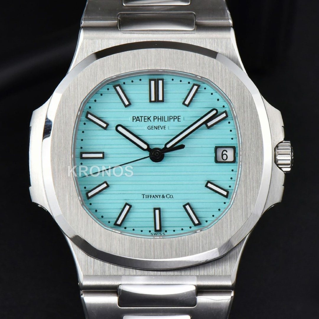 Nautilus 40mm Tiffany Blue Dial - Authentic Movement