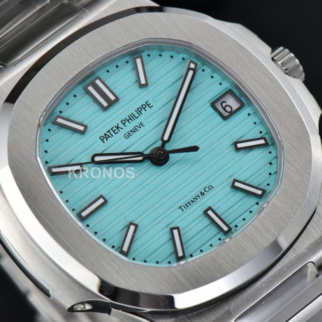 Nautilus 40mm Tiffany Blue Dial - Authentic Movement
