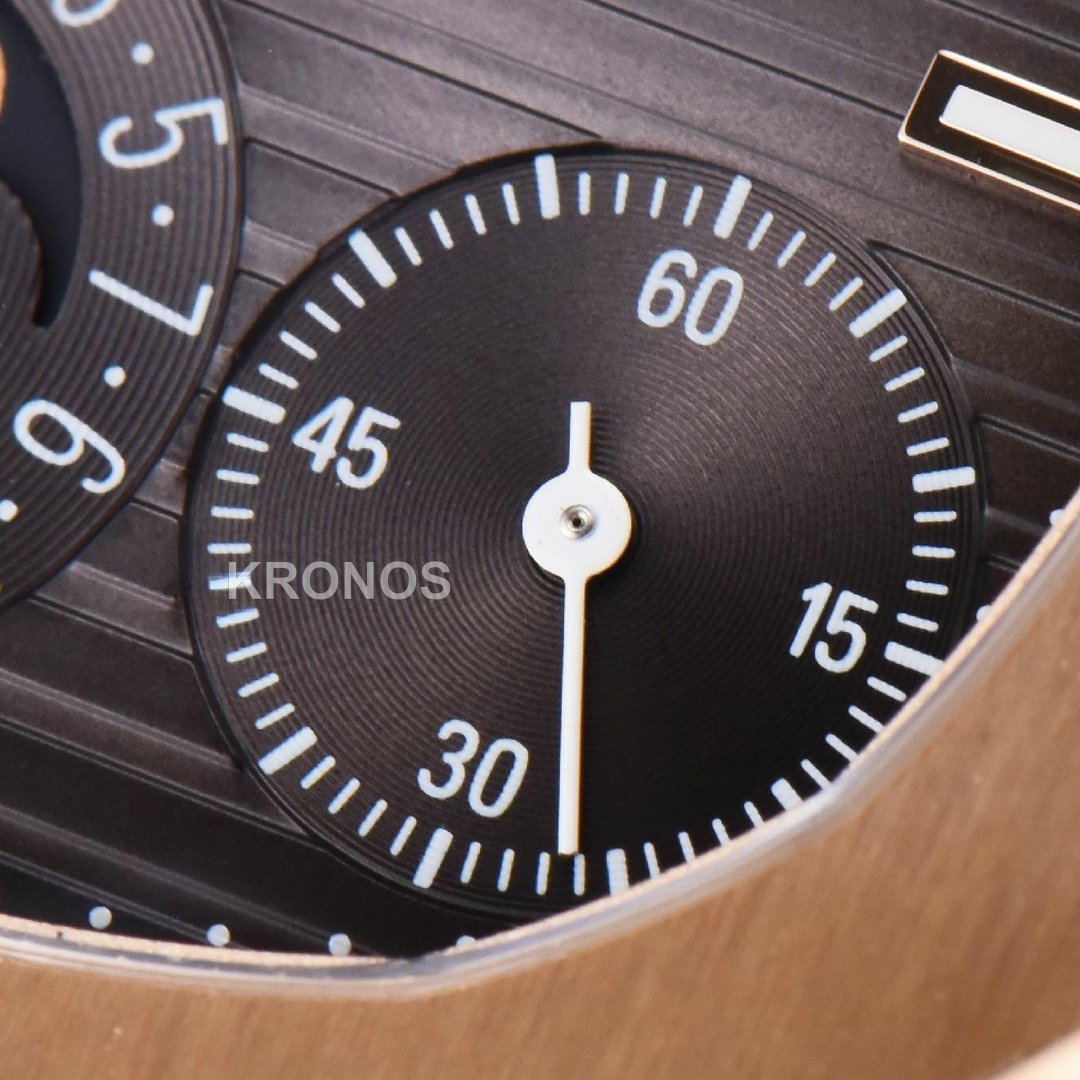 Nautilus 40mm Black Dial - Authentic Movement