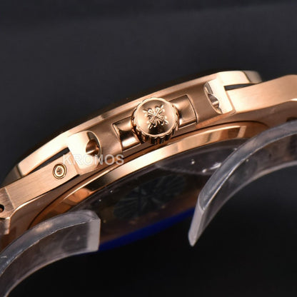 Nautilus 40mm Black Dial - Authentic Movement